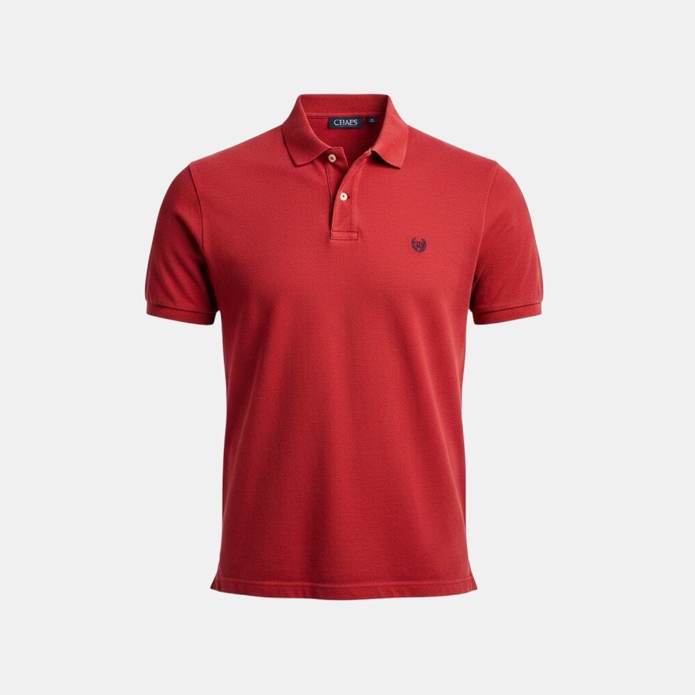 Chaps Polo Shirt Mens XXL Red Short Sleeve Classic Fit